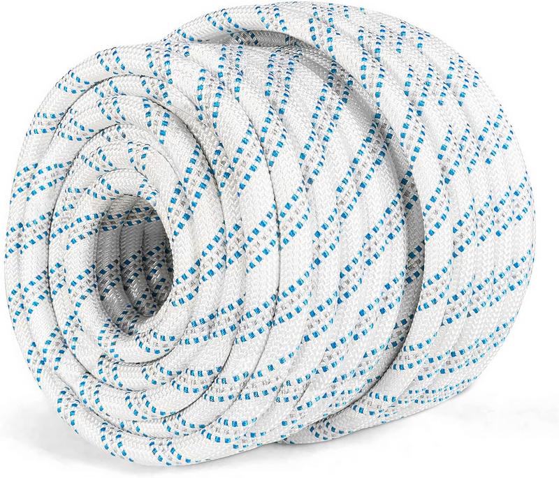 Bull Rigging Rope 5/8 in Braid Polyester Rope Bull Rigging High Force Polyeste - TikTok Shop