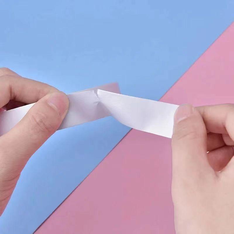 Product Introduction of Para Tu : Double Sided Adhesive Tape High Quality Tear-by-hand Tapes Handwork School Supplies Stationary Strong Adhesion Double Sided Sticky Tape Powerful Doubles Faced Adhesive Party Needs Double Sided Tape 12