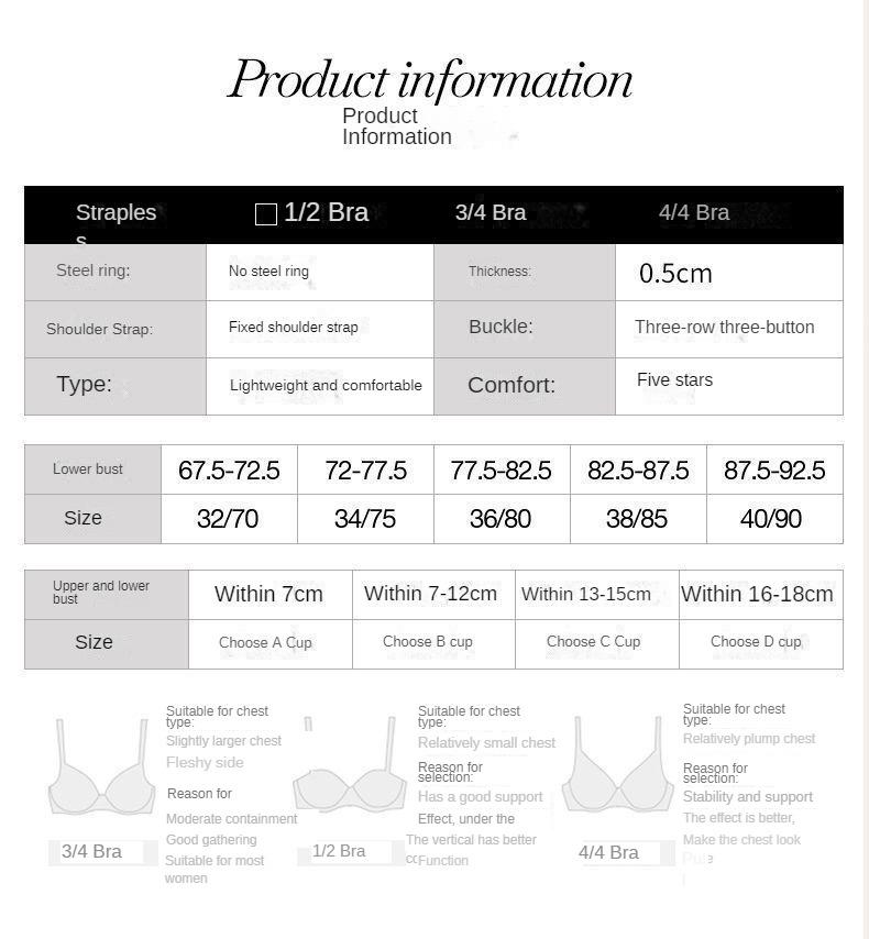 Product Introduction of Women's bra, sizes 34-40ABC CUP non-marking underwear, ladies anti-sagging, large chest show small chest, no steel ring sports gathered back, thin bra 12