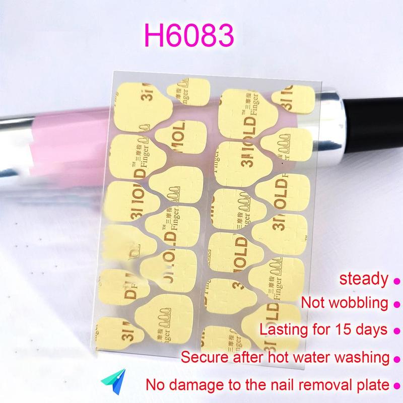 Product Introduction of New Jelly Glue Nail Double-sided Adhesive Film Yellow Paste Fake Nail Jelly Glue Adhesive Glue F4H9 22
