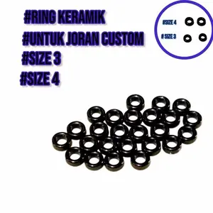 Ring Guide Keramik 3, 4  Isi 10 Pcs Buat Kolongan Joran Pancing Custom Tegek Premium Murah Berkualitas