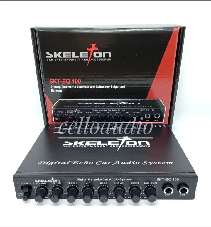Pre Amp Parametrik Audio Skeleton SKT-EQ 100 0