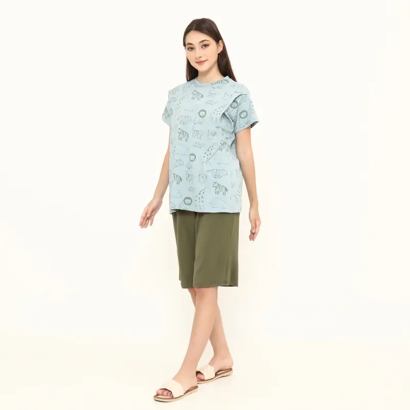 One set menyusui mamalala nursingwear. Mama zoo 2
