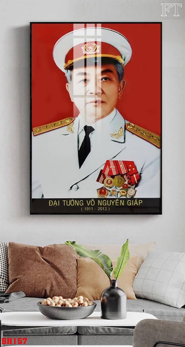 Product Introduction of Tranh tráng gương Bác Hồ Bác Giáp 35x50cm mã G1 Gỗ Hiện đại 6