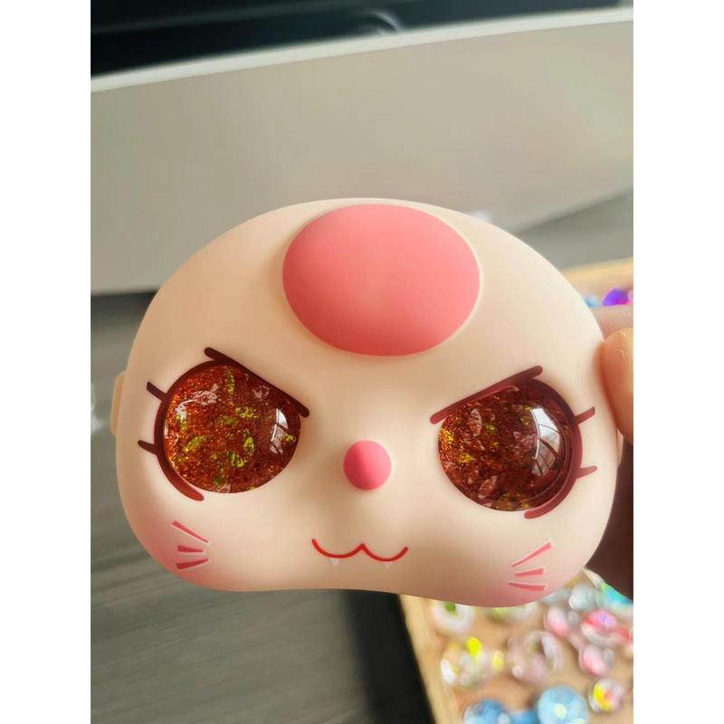 Chất lỏng mắt Cát chảy, Mặt búp bê mắt, Phụ kiện thay thế cho bé Ba, 400% mặt  baby  three  lẻ 2