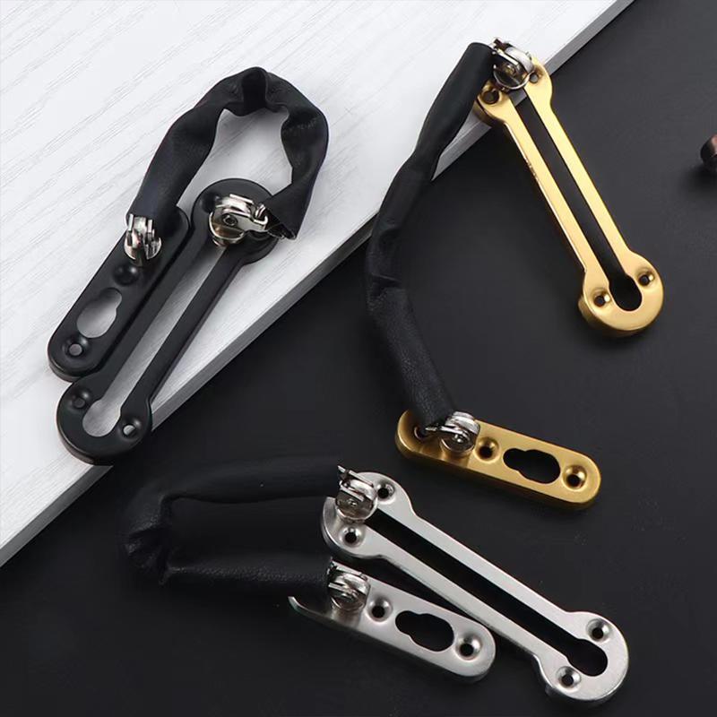 Chốt Cửa-Chốt Khoá Cửa Dây Xích Bền Chắc Chắn Bên Trong Chống Trộm Kèm Đinh Vít Lắp Đặt Dễ