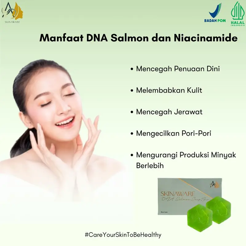 SKINAWARE Sabun Flek Hitam Membandel 100gr [BPOM] 4