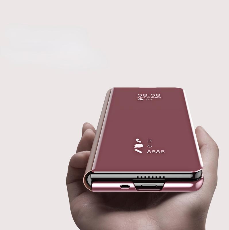 Product Introduction of case for Samsung Galaxy Z Fold5 Fold4 Fold3 Fold2 mobile phone case folding screen smart flip mirror all-inclusive anti-drop protective cover 3