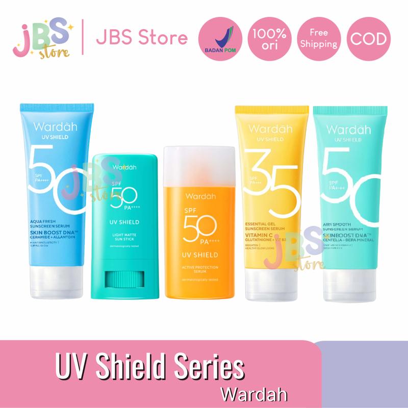 Product Introduction of [BPOM] Wardah UV Shield Sunscreen All Series - SPF 35 SPF 50 1