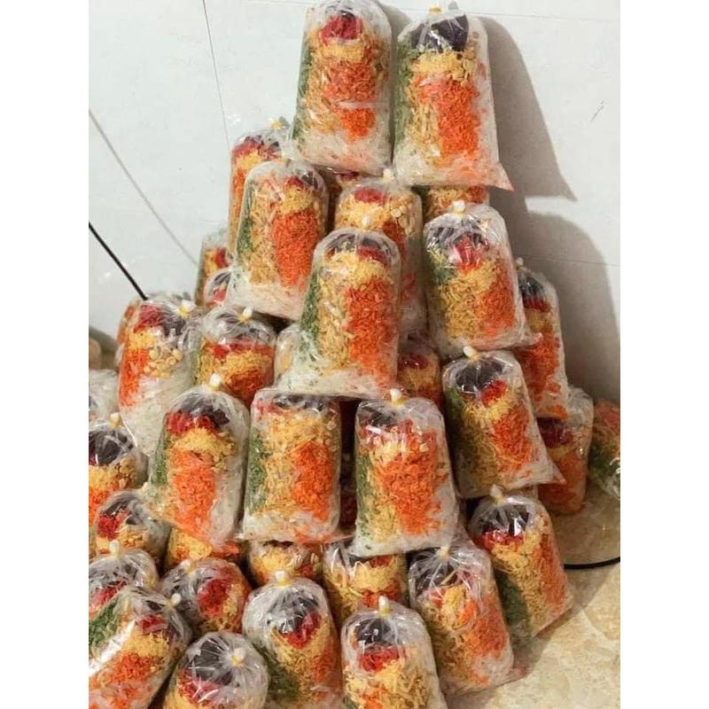 Combo 10 Bịch bánh tráng trộn thập cẩm tây ninh tặng kèm tắc Cake Food Cay