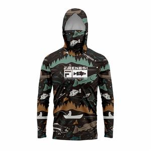 เสื้อตกปลาพร้อมตาข่ายกันแดด สไตล์เสื้อแขนยาว สามารถกำหนดชื่อเองได้ ชุดกีฬาปักดีไซน์ เหมาะสำหรับทั้งผู้หญิงและผู้ชาย สะดวกสบายในการใช้งาน การระบายอากาศที่ดี พร้อมฟังก์ชั่นป้องกันรังสียูวี