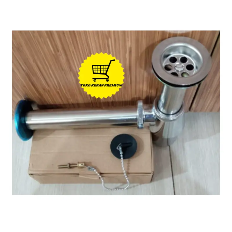 Sifon Wastafel Cuci Tangan Siphon Afur Angsa Model Tabung Botol Bak tiang 0