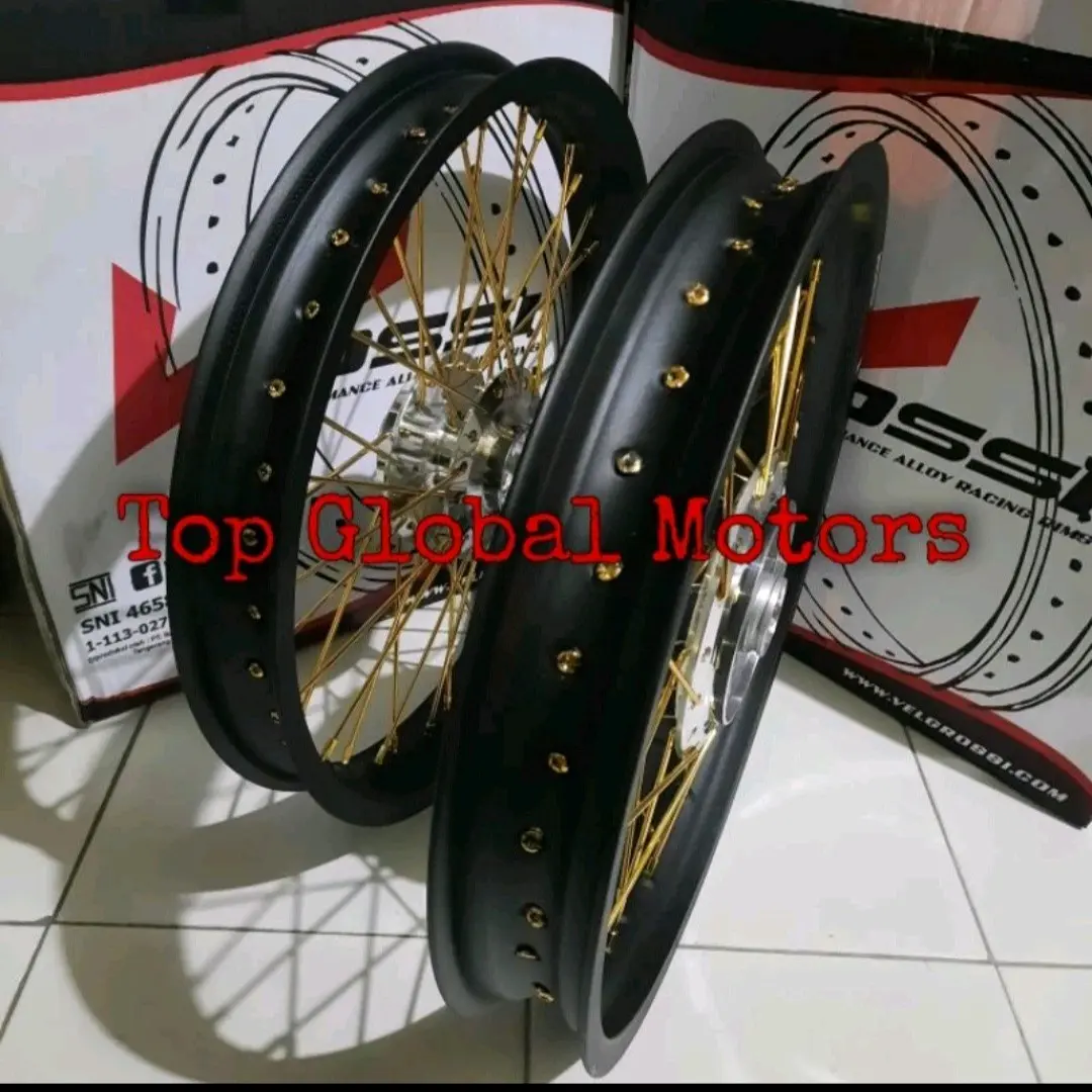 VELG RX KING RING 17 DAN 18 MEREK ROSSI SEPASANG ORIGINAL ROSSI ...