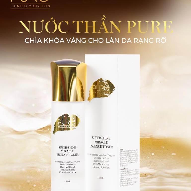 [Combo 2 Chai] Nước thần Pure Korea  Toner Dưỡng Ẩm Da 5