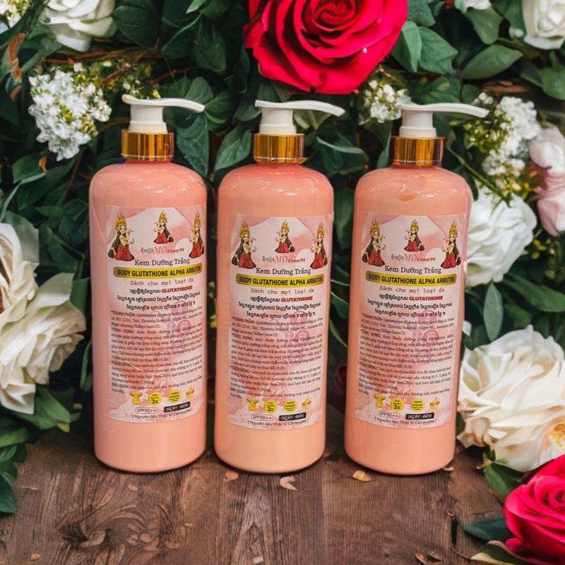 Sĩ 3CHAI 3kí ĐÊM)GLUTANTHIONE ALPHA ARBUTIN, KEM BODY ALPHA ARBTRATIN TRẮNG, KEM DƯỠNG TRẮNG SỬ DỤNG TOÀN THÂN, KEM KHÁNG NƯỚC KHÔNG BẾT KHÔNG RÍT, MỘT HŨ NẶNG 1000