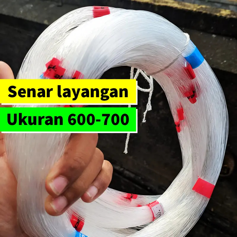 Senar / tali layangan ukuran 500 600 700 original kuat cap ikan kakap 0