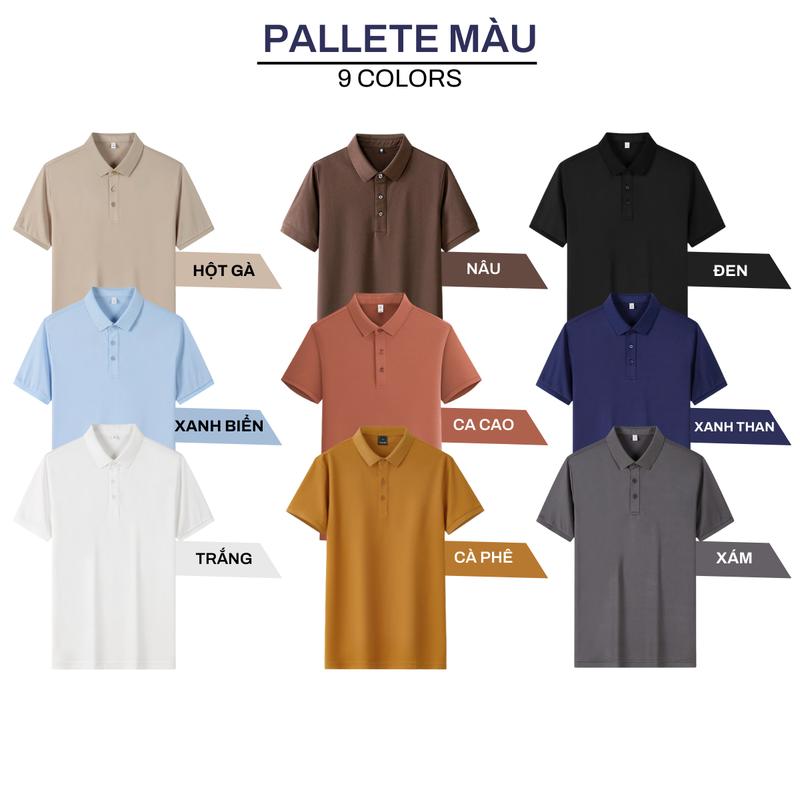 Product Introduction of Áo Thun Polo Nam Ngắn Tay Cổ Bẻ Chất Vải Poly Cá Sấu Co Giãn 4 Chiều PL01 18