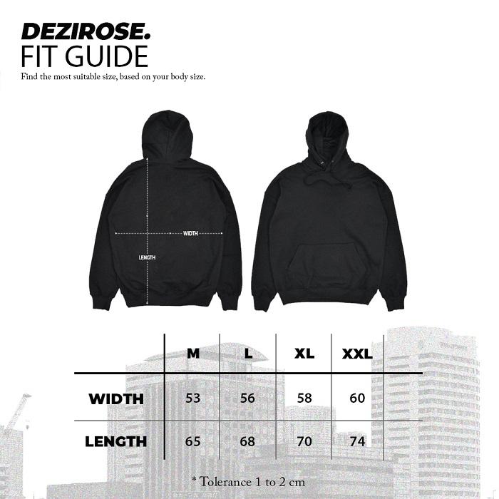 Product Introduction of Dezirose Hoodie Silenced - Sweater Hoodie Pria Distro Fleece Tebal Premium 280gsm Size M-XXL Unisex 0
