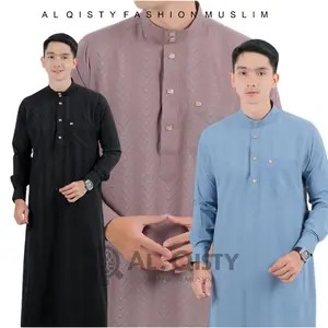 Jubah Pria Muslim Bahan Embos "ABU SHAFA NEW"