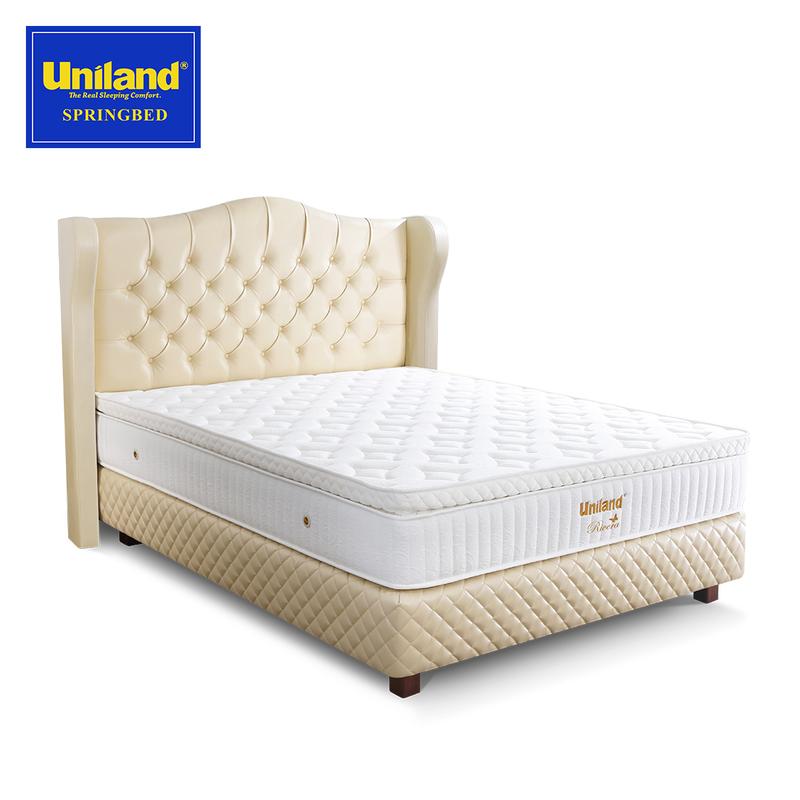 Uniland Springbed Rivera Pillowtop Tiffany Full Set Kasur Spring Bed 4