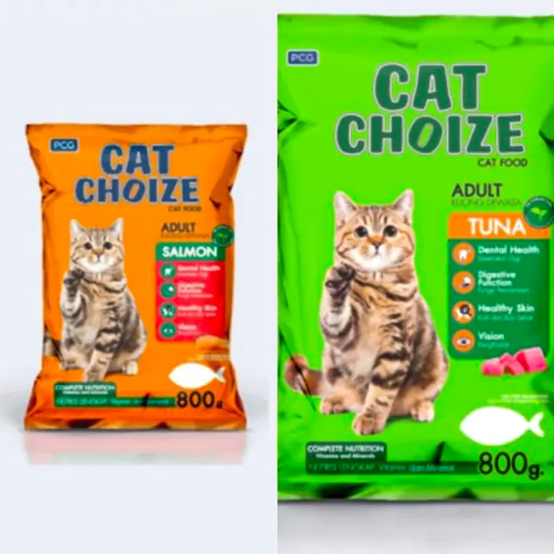 Pakan Makanan Cat Choize Kitten Adult Cat Food Tuna Milk Salmon Milk Dewasa Dan Anak Kucing 1