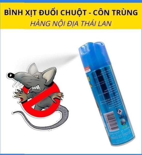 Xịt đuổi chuột Thái Lan ME - Giải pháp hiệu quả cho vấn đề chuột trong nhà xit duo