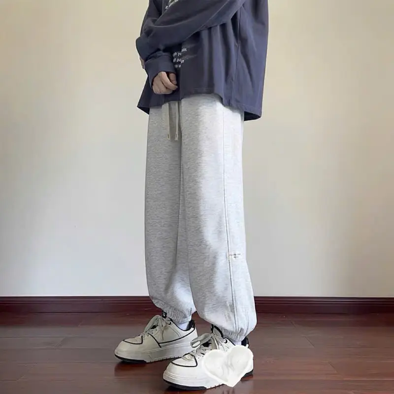 Quần Jogger Nỉ Bông Thu Đông , Quần Dài Bo Gấu Chất Liệu Nỉ Bông Dày Dặn Ấm Áp , Thu Đông 2024 Sport Nam 7