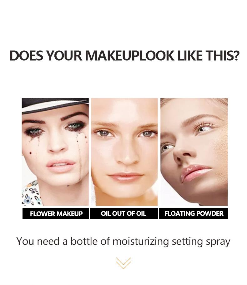 Product Introduction of Moisturizing and makeup setting spray film-forming water mist surface moisturizing spray Cosmetic Moisture Moisturizer Hydrate 1