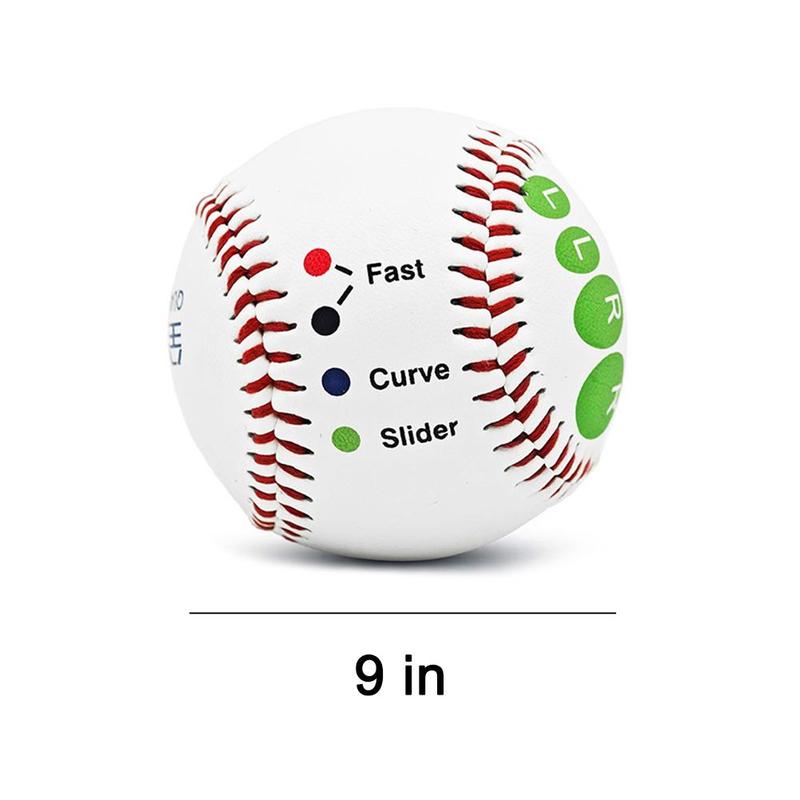 Product Introduction of 1 Pc Pitch Training Baseball With Finger Placement Markers Standard Baseball Pitching Trainer Kit Training Aid For Pitching Practice 0