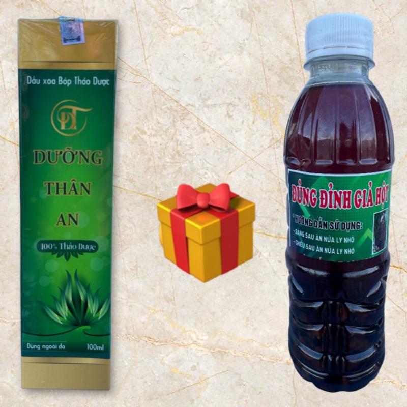  Dầu xoa bóp dưỡng thân an tặng đủng đỉnh giã hạt  Đau nhức xương khớp vôi gai thoái hóa gout,...  