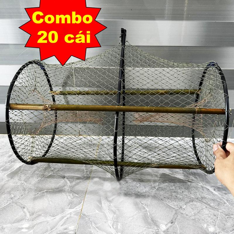 Combo 20 Lờ Cá Cải Tiến Vành Nhựa Loại Tốt.
