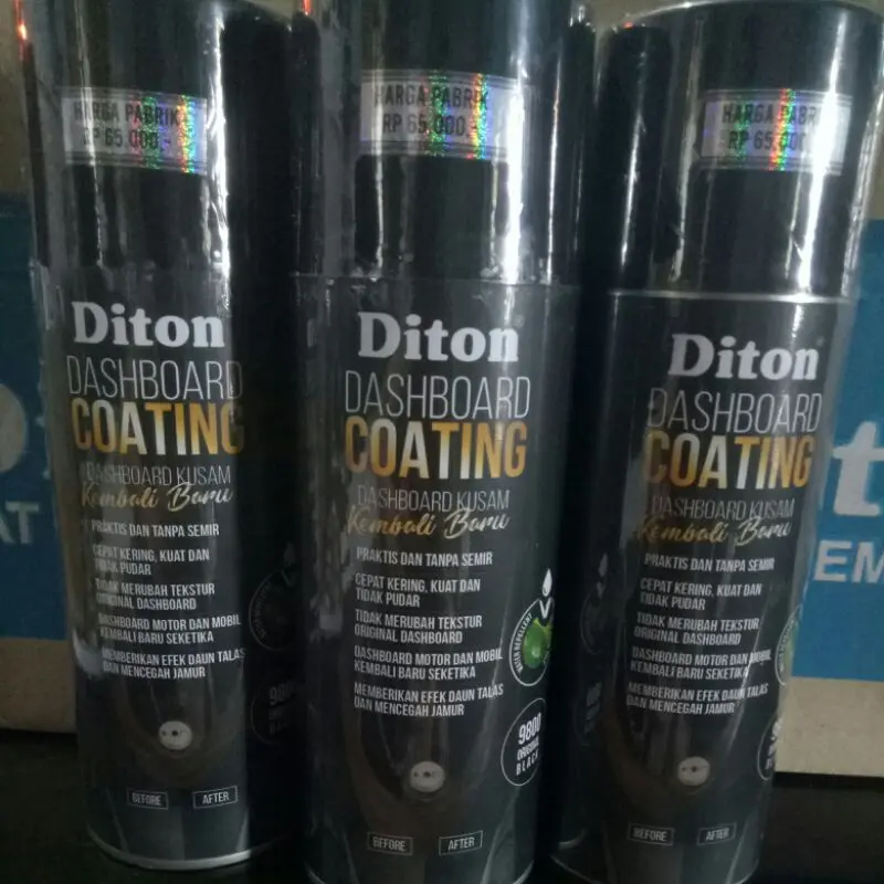 9800 dashboard coating original black 9800 Diton Dashboard Coating Pembersih dasbor dasboard Dashboard Diton 400ml Car Paint Semir Semir 0
