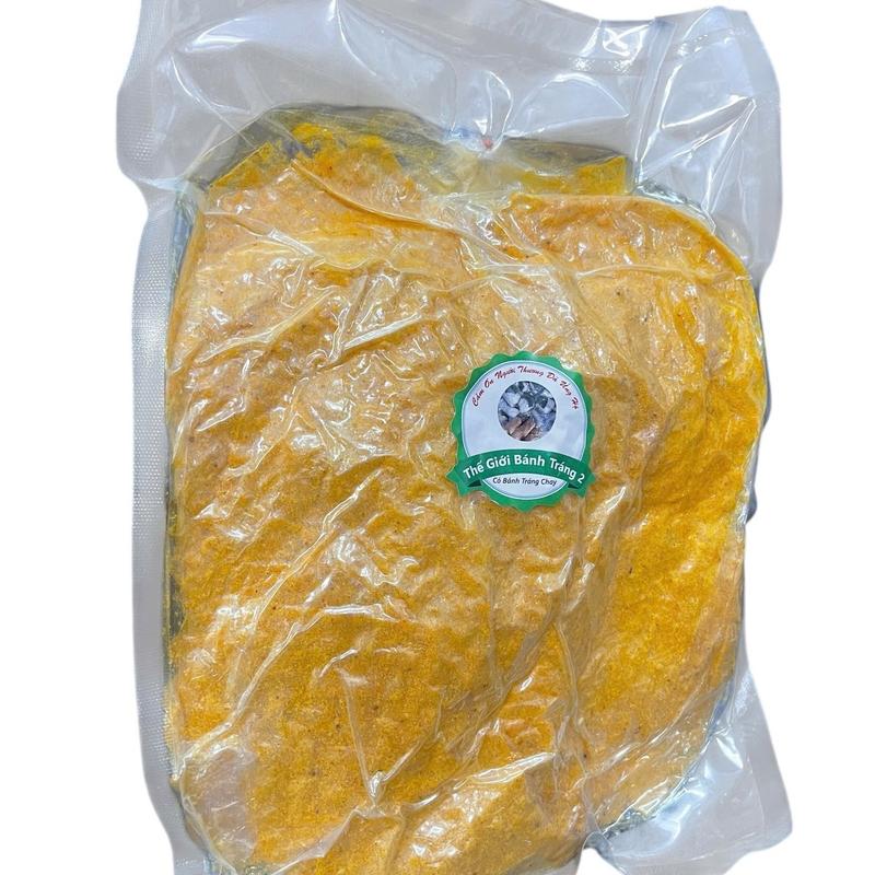 Bánh Tráng phô mai vàng 500g Hút Chân Không gửi đi xa Food Ăn Vặt