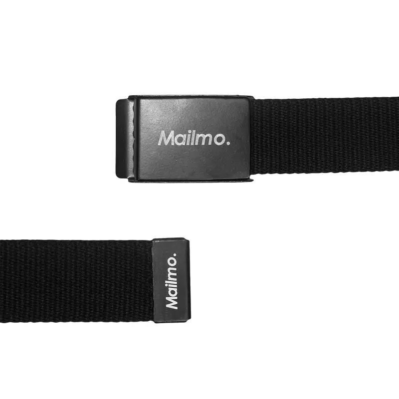 Mailmo Belt Font Black  Sabuk Ikat Pinggang 1