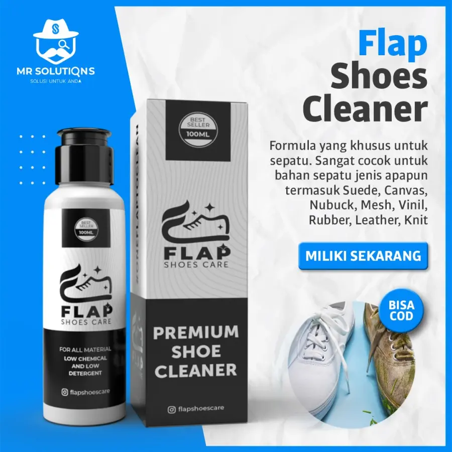 Shoes Cleaner Cairan Pembersih Sepatu Sabun Cuci Sepatu Shoe Cleaner