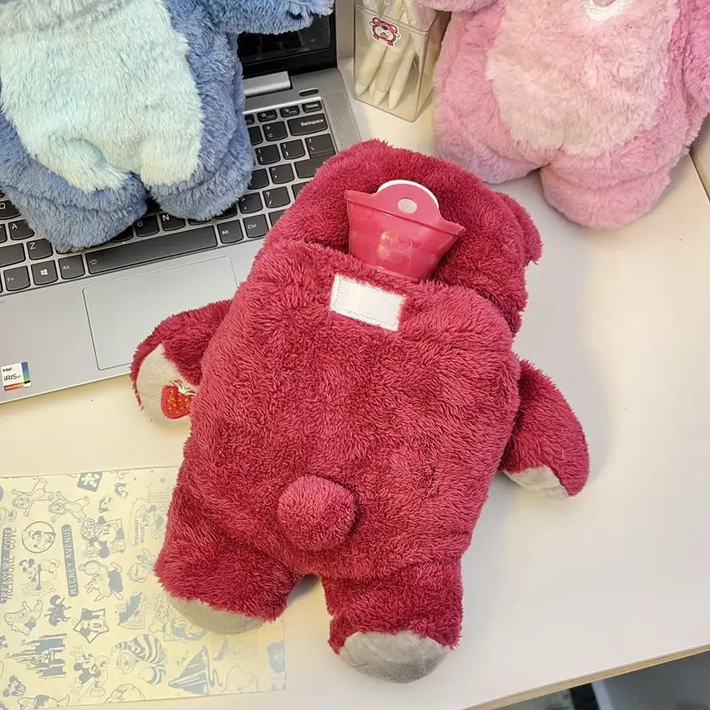Bình Nước Nóng Nhồi Bông Mùa Đông, Thiết Kế Stitch, Cỡ Lớn, Kawaii, Thích Hợp Cho Phụ Nữ, Chức Năng Làm Đầy Nước, Máy Làm Ấm Tay, Quà Tặng Cho Trẻ Em 7