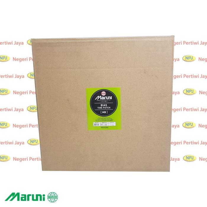 Gambar Maruni Bias Tire Patch MB/MS-06 Box - Karet Tambal Ban Tubeless dari negeripertiwijaya Kota Administrasi Jakarta Barat 3 Tokopedia