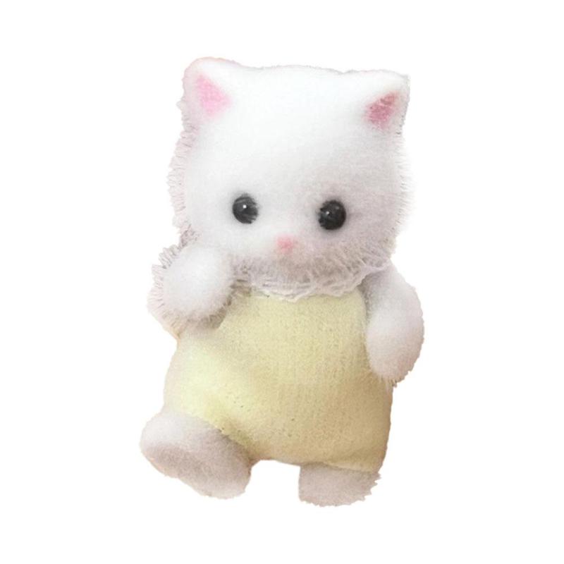 Product Introduction of 20g Cute Cat Doll Sylvanian Families Anime Figure Room Ornament Birthday Gifts For Girls 20