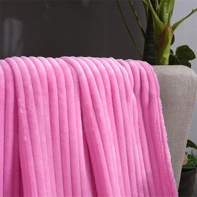 New Double Sided Warm Blanket Warm Skin-Friendly Conditioning Quilt Breathable Ultra Soft Throw Blanket Home Office 3