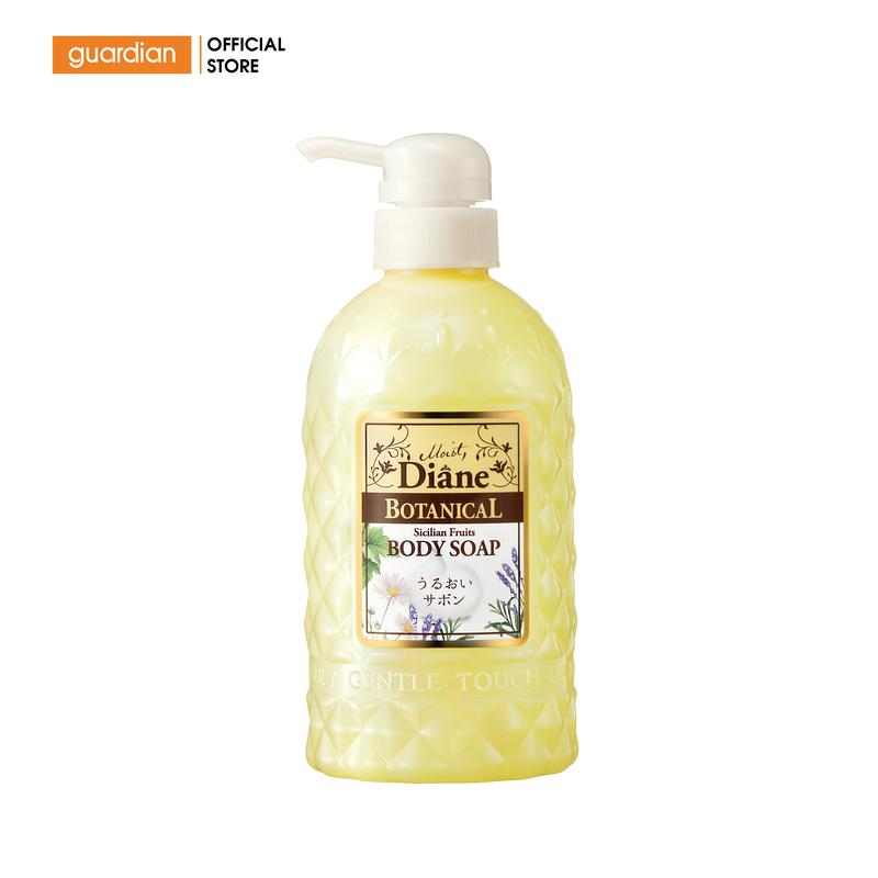 Sữa Tắm Dưỡng Da Sáng Khỏe Cho Da Khô Và Da Nhạy Cảm Moist Diane Sicilian Hương Trái Cây 500Ml