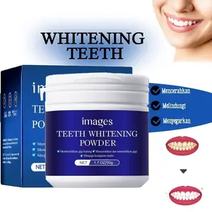 BEST SELLER!!! IMAGES Teeth Whitening Powder Pasta Gigi Bubuk Pemutih Gigi Permanen Ampuh Hilangkan Karang Gigi