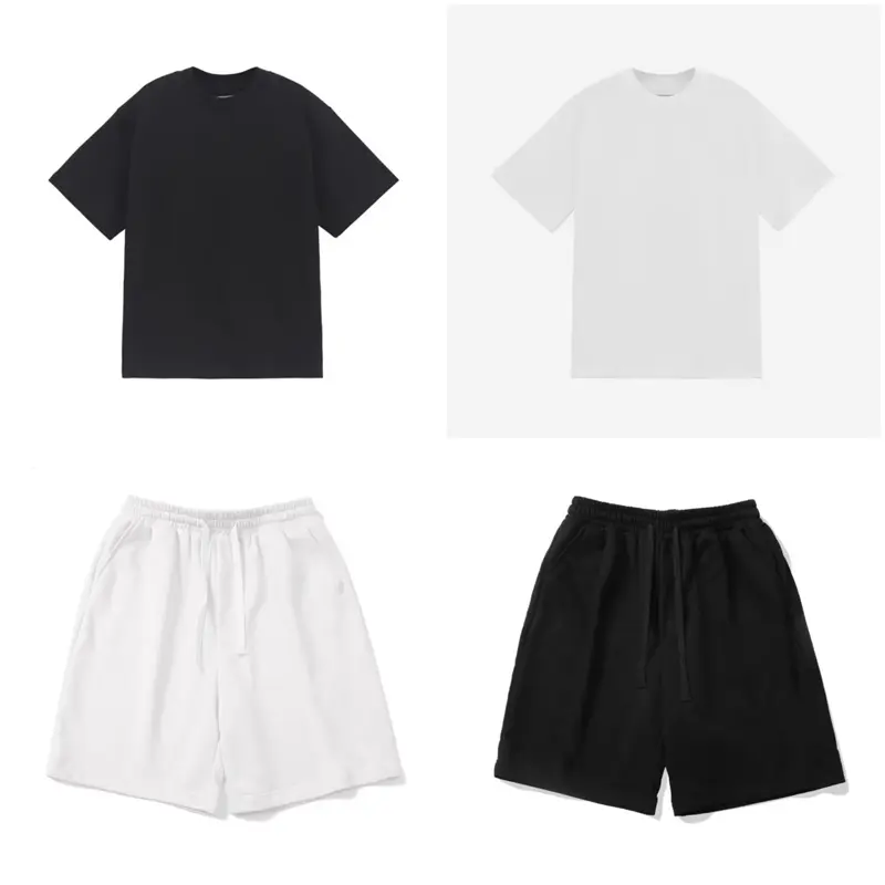 Bộ Áo Phông+Quần Gió Trơn Đơn Giản Dễ Mặc From Hàng SC(namveshop)