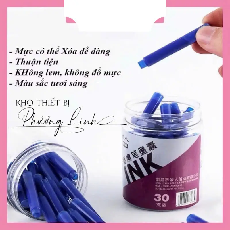 MỰC ỐNG XÓA HÀNG LOẠI 1 KHÔNG CẦN BƠM... 0