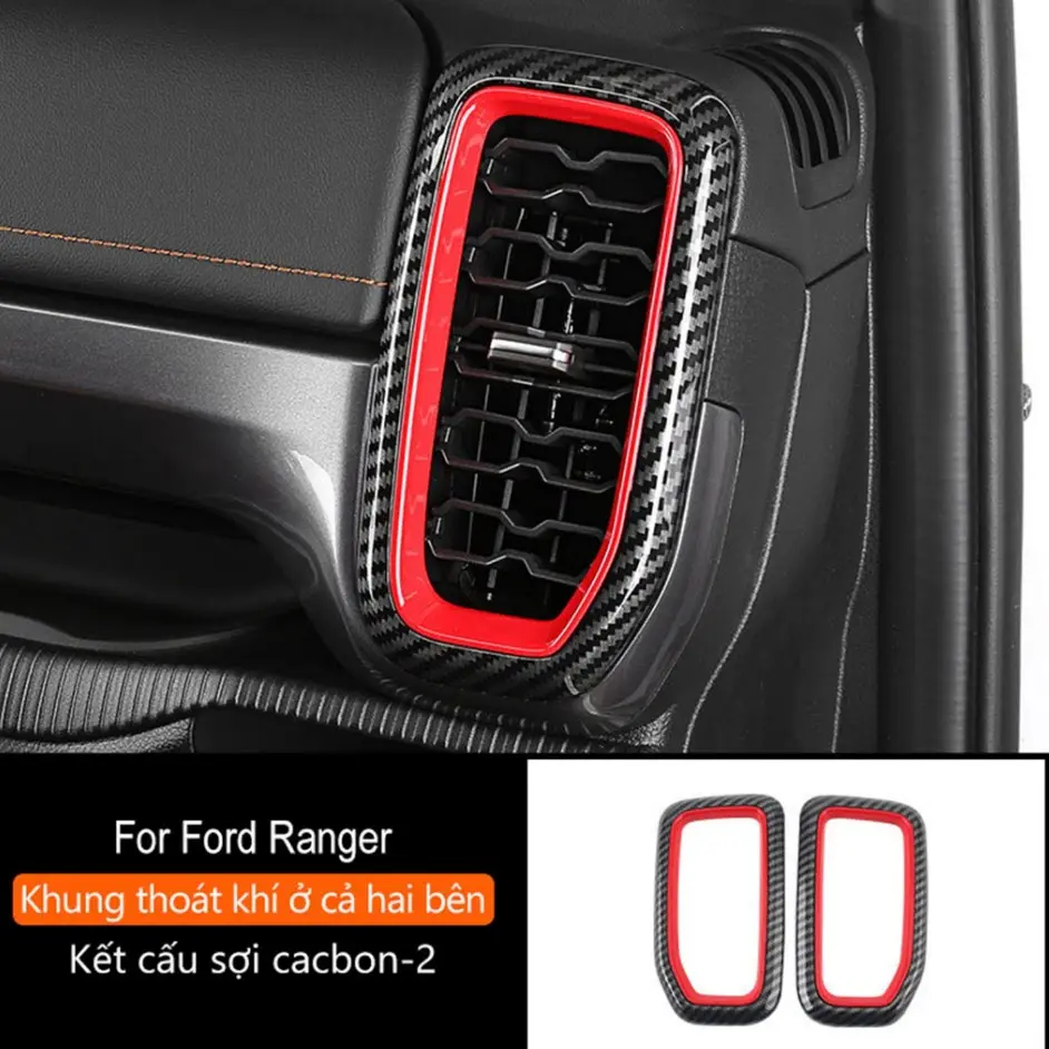 Ốp cửa gió 2 bên Ford Ranger, Everest 2023 2024