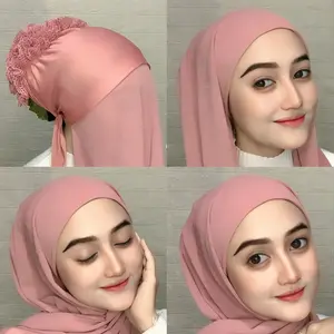 HIJAB Jilbab PASHMINA INSTAN TURKEY CEPOL BAHAN Ceruty Doll Muslim