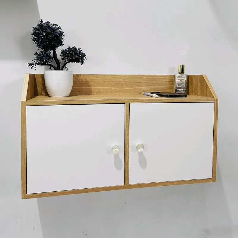Lemari 2 pintu dinding tempel minimalis 2