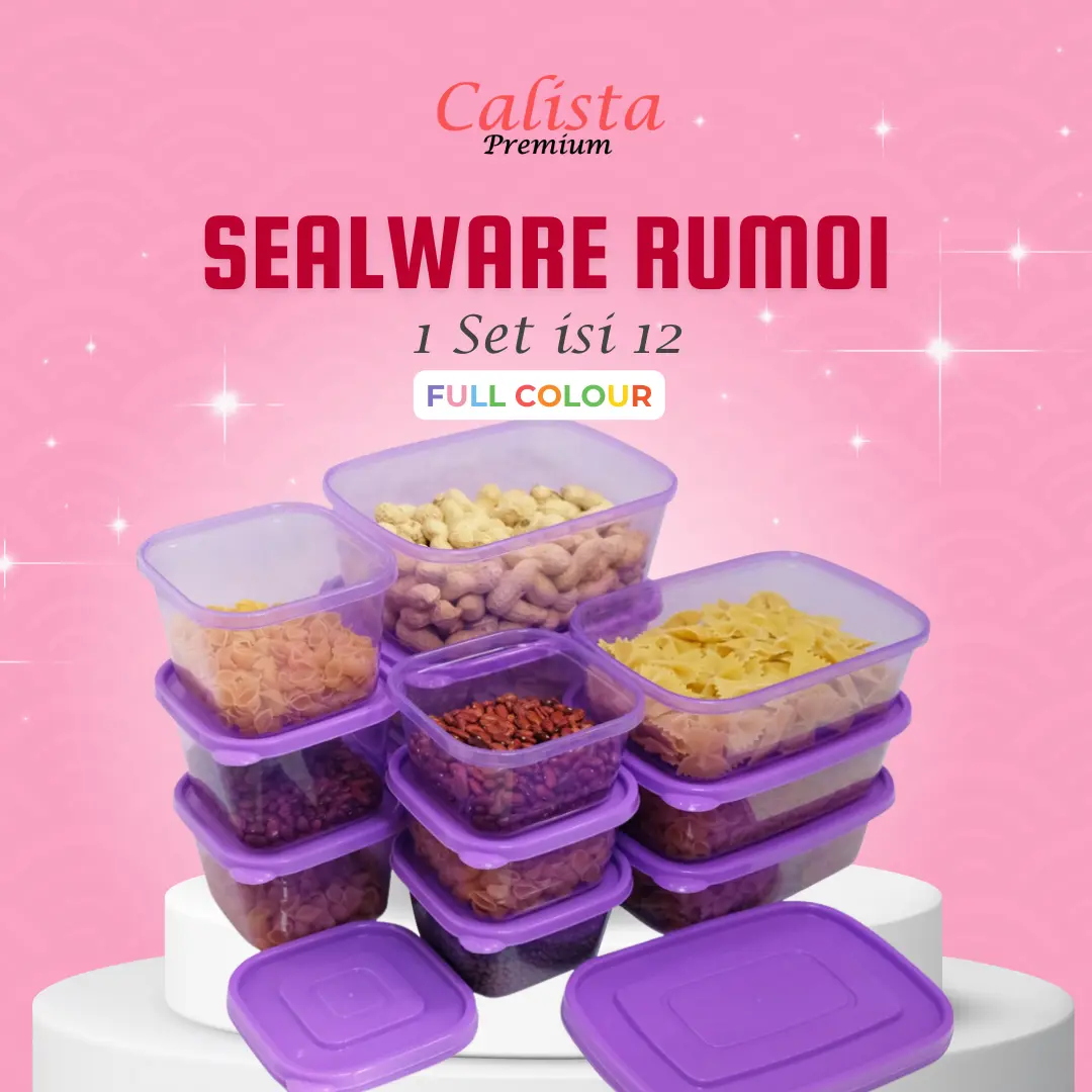 Calista Rumoi Premium Full Colour Toples / Sealware Set isi 12pcs