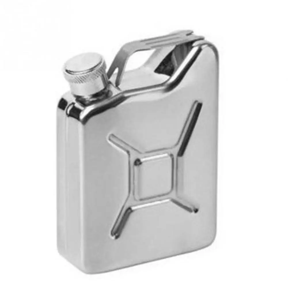 Portable Outdoor Drinkware, Stainless Steel Oil Pot, Oil Drum, Hip Flask, Wine Utensil, 5oz