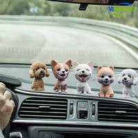 Gambar Vinnatsu-Pajangan Dashboard Mobil Anak Anjing Lucu Ornamen Mobil Yang Kreatif Dan Lucu  Bobble Head Cute Puppy Dog Anjing Goyang Kepala Mainan - Teddy Putih dari Vinnatsu Kab. Tangerang 5 Tokopedia