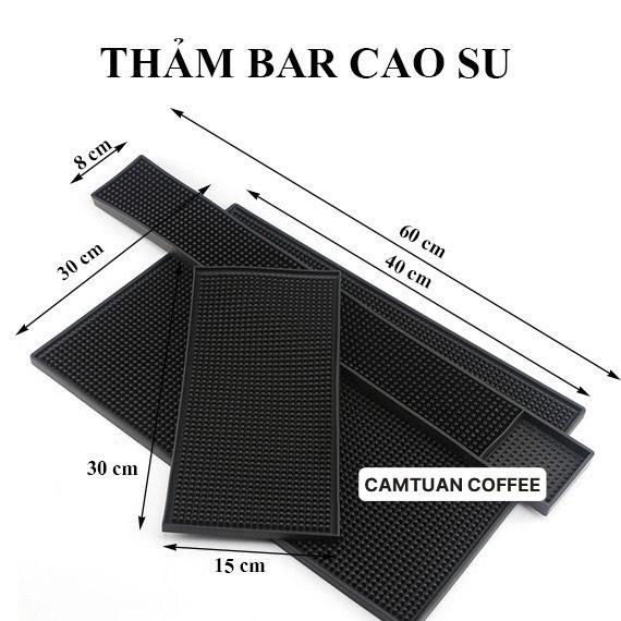 Thảm Lót Cao Su Quầy Bar pha chế bằng cao su chống trượt nhiều kích cỡ chắc chắn và dày đẹp 